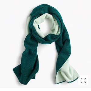J. Crew Two-tone Cashmere Scarf (100% cashmere)